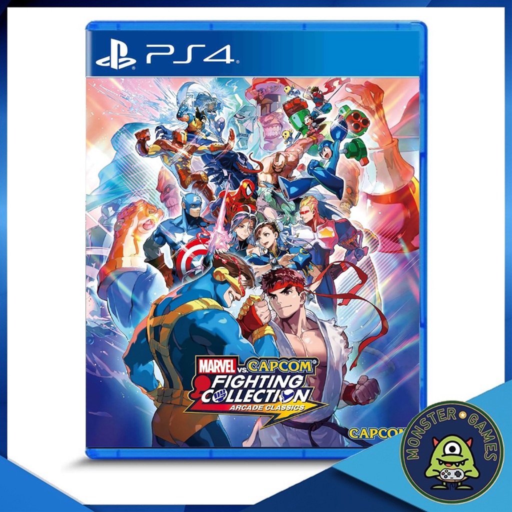 Marvel VS Capcom Fighting Collection Arcade Classics PS4 Game แผ่นแท้มือ1!!!!! (Marvel VS Capcom PS4)