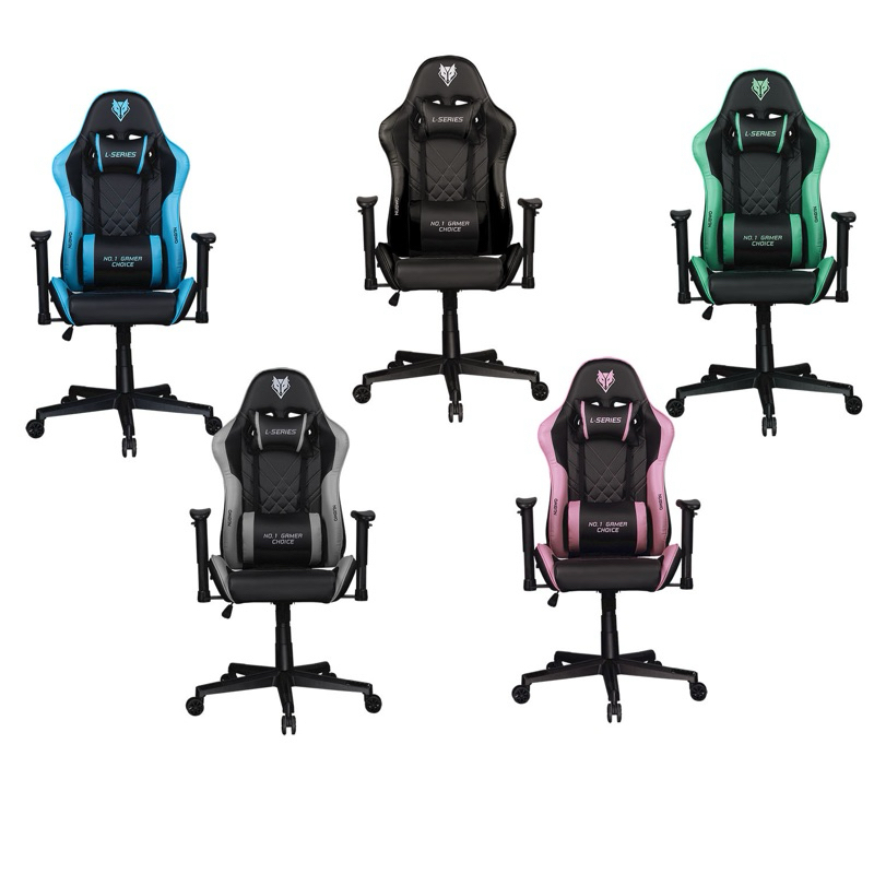แถมฟรีแผ่นรองเม้าส์ เก้าอี้ Nubwo รุ่น L117 Gaming Chair