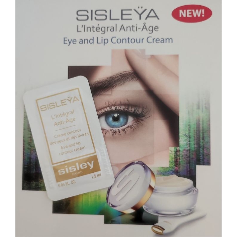 (Tester-Exp.2027) Sisleÿa L'Integral Anti-Age Eye and Lip Contour Cream 1.5ml (15ml. 7,800B)