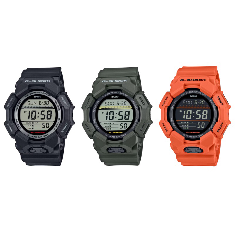CASIO G-SHOCK GD-010-1, GD-010-3, GA-010-4, GD-010 [10 YEAR BATTERY]