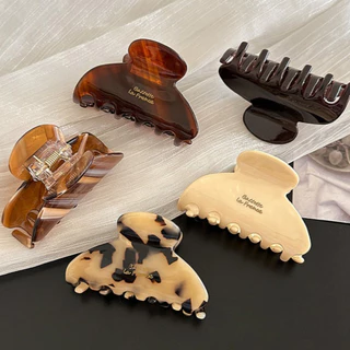 Luxury Medium Clip ขนาด 6.5cm กิ๊บหนีบผมสุดหรู สไตส์เกาหลี รุ่นใหม่ล่าสุด ผิววาว . กิ๊บติดผม กิ๊บผม กิ๊บเกาหลี แฟชั่น