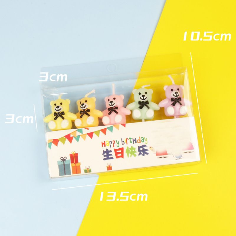 จัดส่งจากประเทศไทย🎉30/50/100 กล่อง!เทียน เทียนวันเกิด เทียนเค้ก เทียนปักเค้ก HBD เทียนเป่าเค้ก ของตกแต่งหน้าเค้ก - รูปที่ 6