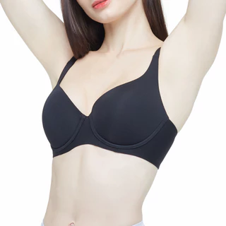 Wacoal Curve Diva บรามีโครงเก็บกระชับสาวคัพใหญ่ รุ่น WB7952 สีดำ (BL)