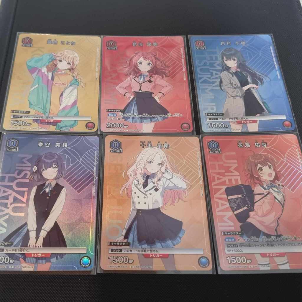 การ์ด Promo Union Arena Gakuen Idolmaster (Union Arena)  ระดับ PR-C เลือกแบบ ของแท้ Kotone, Saki, Te