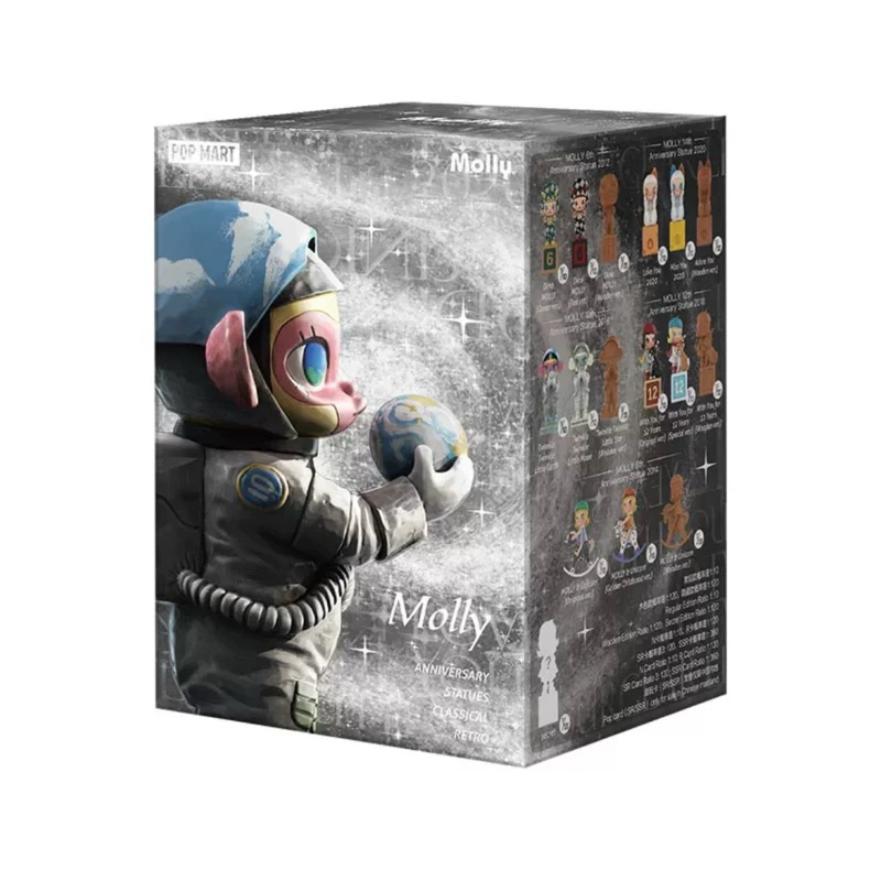 พร้อมส่งในไทย ของแท้ Molly Anniversary Statues Classical Retro baby molly random box