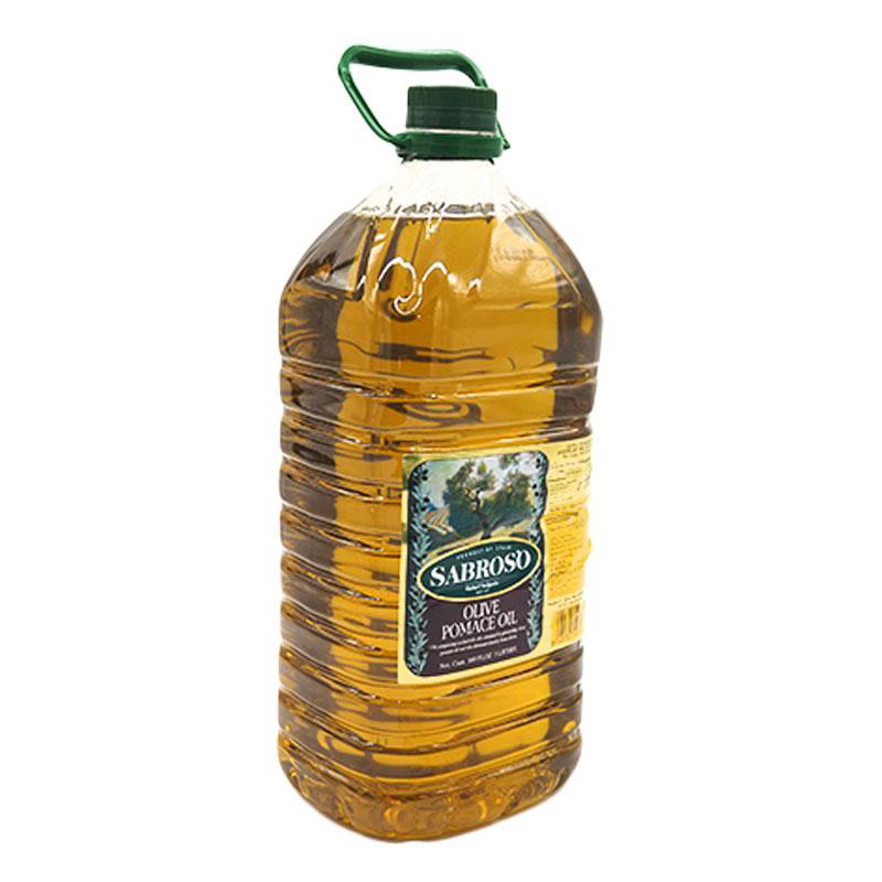 SABROSO OLIVE POMACE OIL ซาโบรโซ โพเมส โอลีฟ ออยล์ (น้ำมันมะกอกธรรมชาติผสมผ่านกรรมวิธี) ขนาด 5 ลิตร
