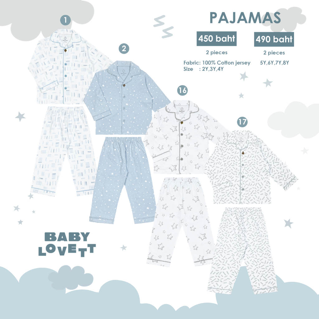 (SEP2024) Babylovett Basic - Pajamas