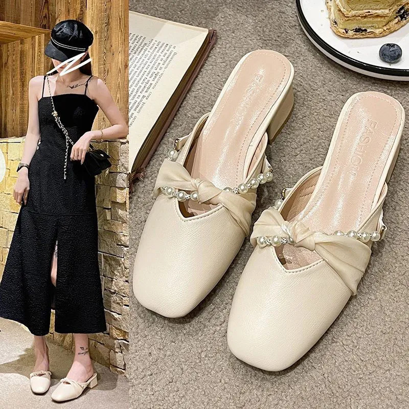 💕🌈รุ่นเกาหลีผู้หญิงรอบนิ้วเท้าใหม่ออกแบบมินิมอลฤดูร้อนแฟชั่นสบาย breathable รองเท้าแตะชายหาด