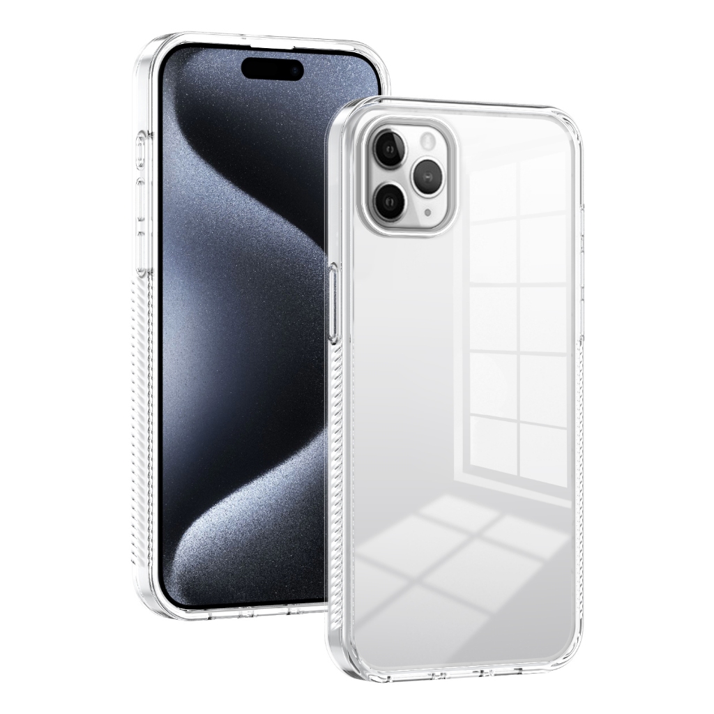 Case for  ip 6Plus ip 7 8G 7plus 8plus ipx xs xr Xsmax ip11 11pro 11promax เคสหลังแข็งขอบใส กันกระแท
