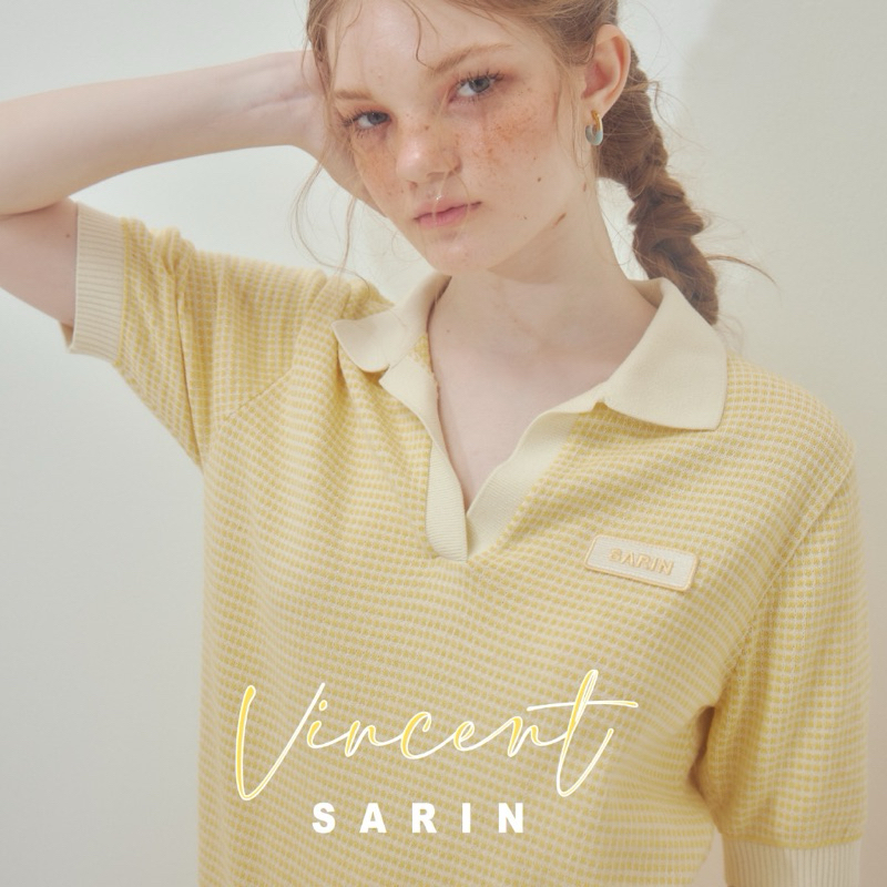 sarin เสื้อโปโล เสื้อเหลือง