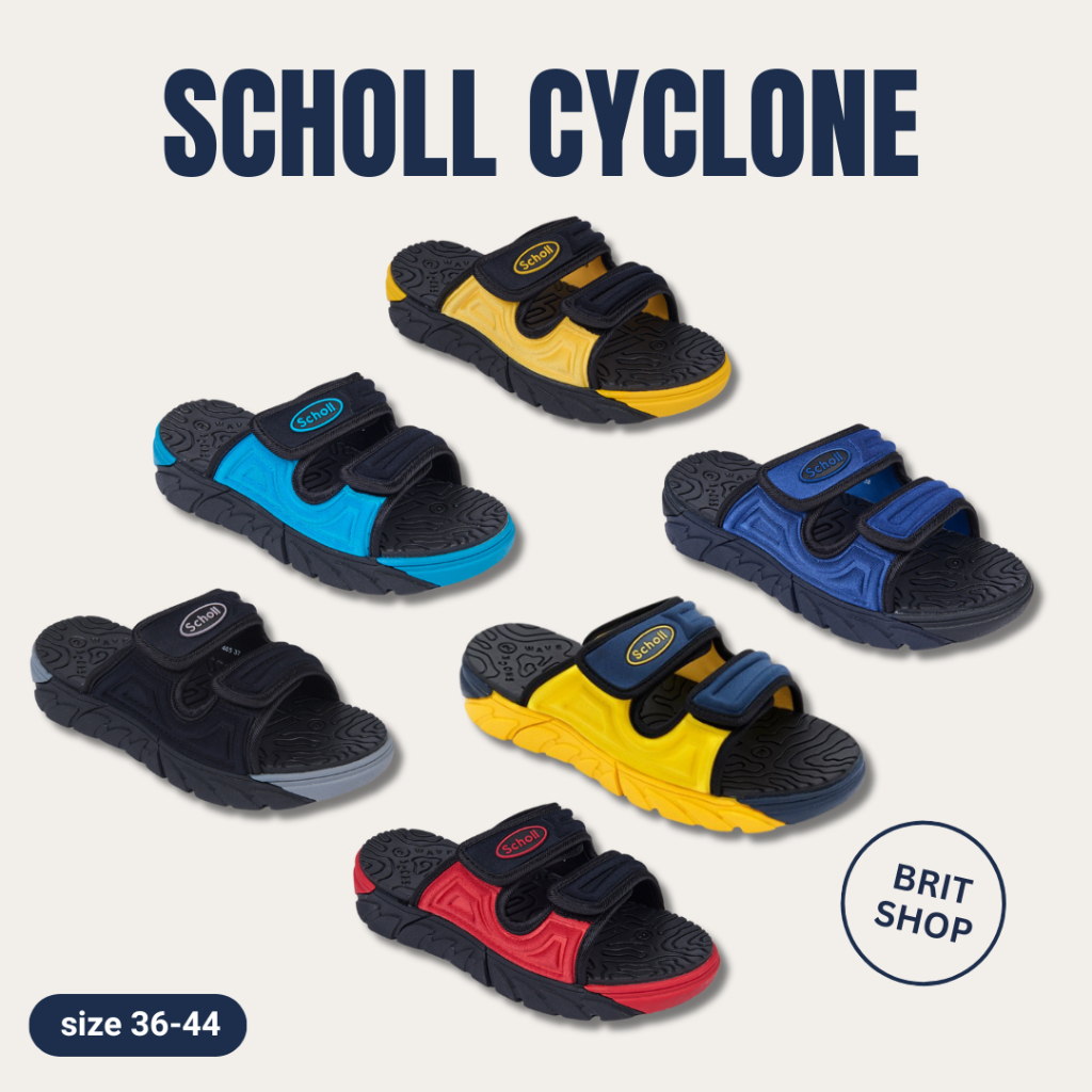 Scholl Cyclone 1u-955 รองเท้าscholl ผู้หญิงและผู้ชาย ไซส์ 35-44