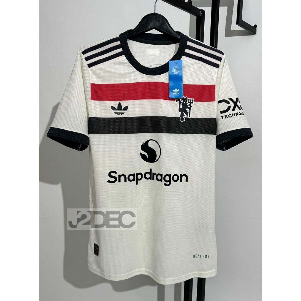 ใหม่ล่าสุด!! เสื้อ Player แมนยู Third ชุดสาม เกรดนักเตะ 2024/25 (เพิ่มชื่อ-อาร์มEPL-เบอร์นักเตะ นักเตะครบทุกคน)