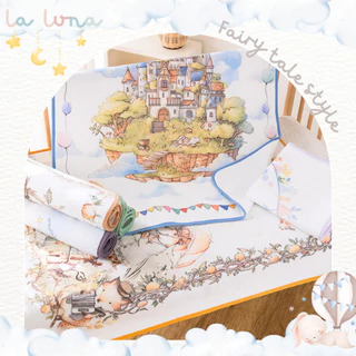 La Luna แผ่นรองกันเปื้อน ไซส์ใหญ่ 80x100 CM ผ้ารองที่นอนเด็ก ผ้ารองฉี่ แผ่นรองฉี่ (Fairy Diaper Pad)