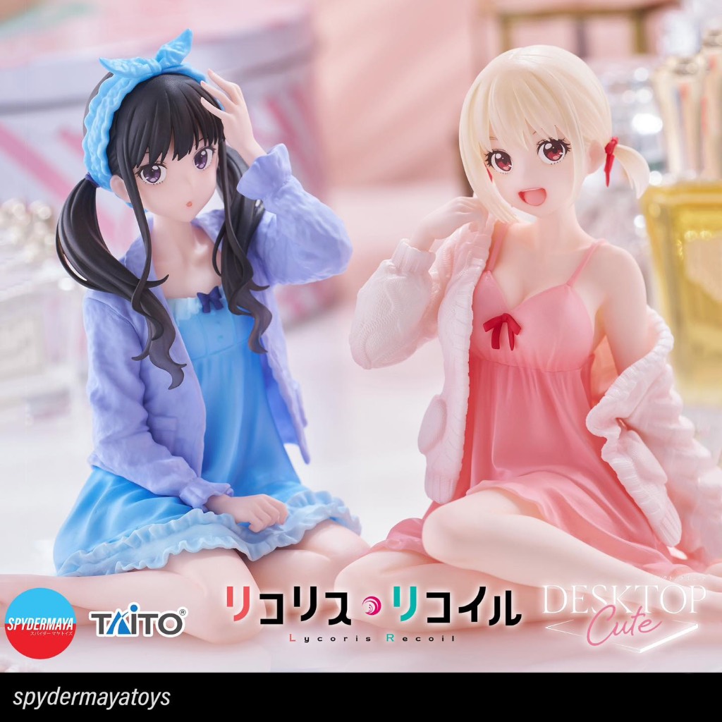 [พร้อมส่ง] ฟิกเกอร์ Lycoris Recoil - Nishikigi Chisato / Inoue Takina - Desktop Cute - Room Wear ver. - TAITO