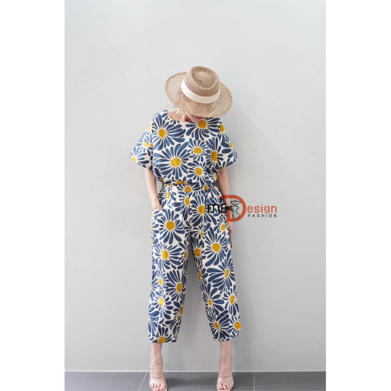 ชุดเซ็ตเสื้อทรงน่ารัก จับคู่กางเกงขายาว