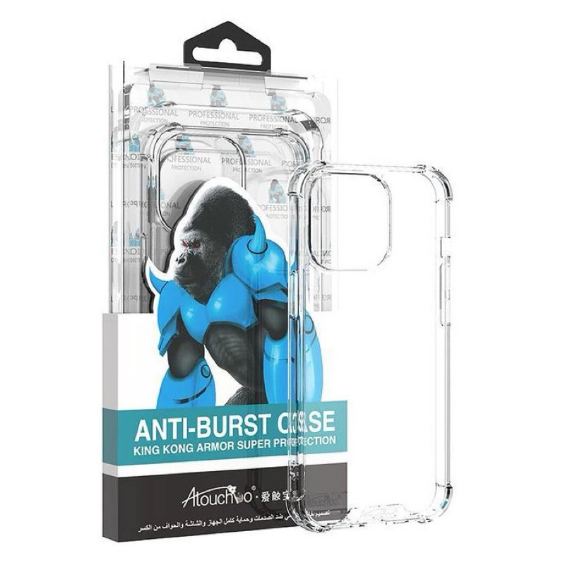 🇹🇭พร้อมส่ง iPhone16 Eเคสใสกันกระแทก คิงคอง สำหรับไอโฟนทุกรุ่น 16promax 16plus 16pro 15 15promax 15pr