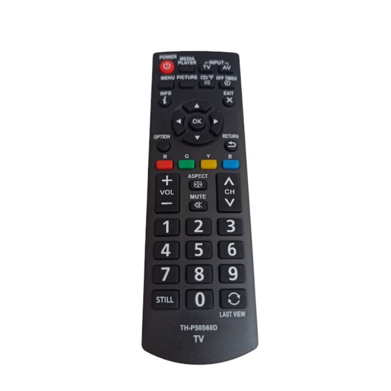 Remote TV Panasonic ใช้งานง่ายแค่ใส่ถ่านก็สามารถใช้งานได้เลย