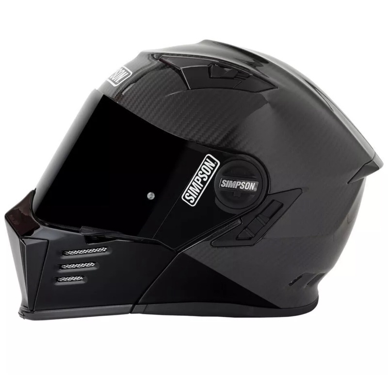 หมวกกันน๊อคแท้ Simpson Mod Carbon /Darksome