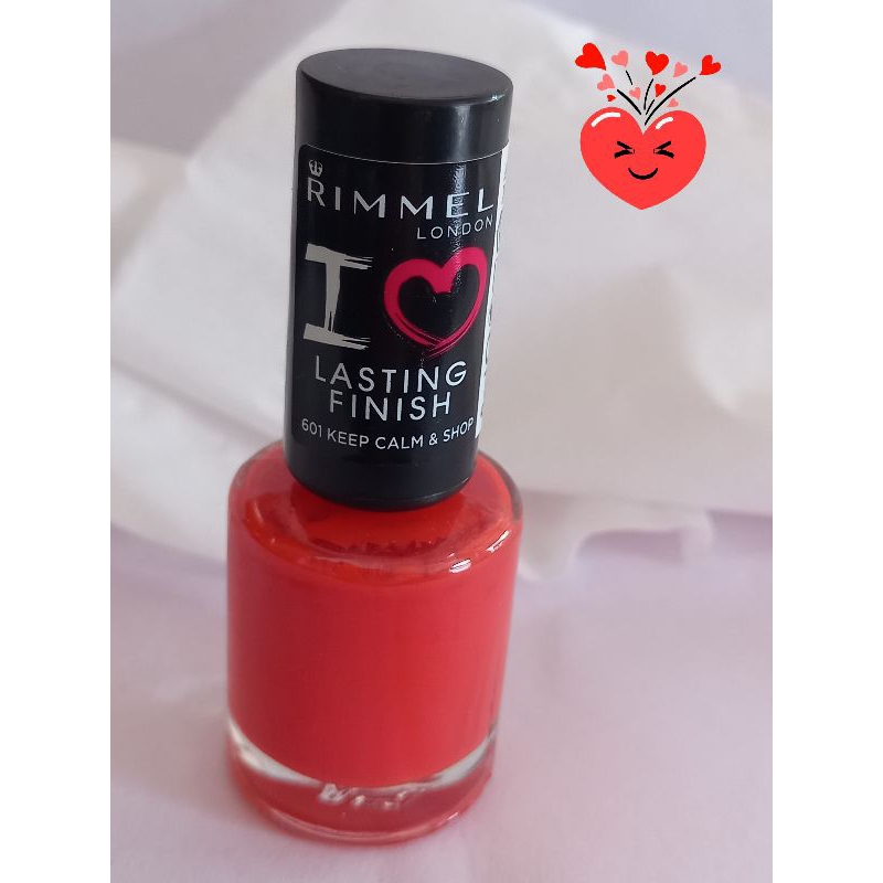 RIMMEL LONDON LASTING FINISH NAIL COLOR POLISH LACQUER ( 601 ) Brand New
