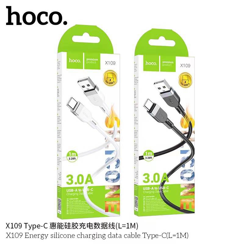 Hoco X109 สายชาร์จรุ่นใหม่ล่าสุดชาร์จเร็วสีสวยทนทานแท้ 100% - รูปที่ 6