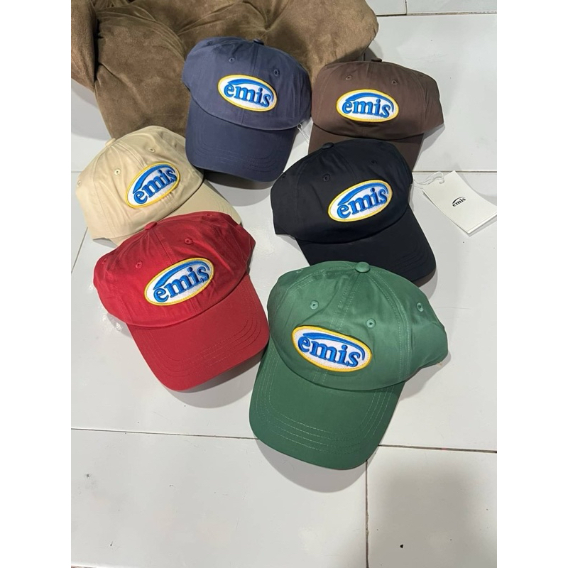 จัดโปร หมวกแก๊ป Enis รุ่นขายดี งานแฟชั่นเกาหลี สามารถปรับสายได้ มี6สีพร้อมส่ง งานป้าย