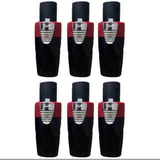 (ราคาต่อแพ็ค 2-10ตัว) สเป็คคคอนตัวผู้ สีน้ำเงิน-สีแดง สปิกคอนสำหรับเข้าสายลำโพง วัสดุเกรดดี ทนต่อความร้อน สวยแข็งแรงได้