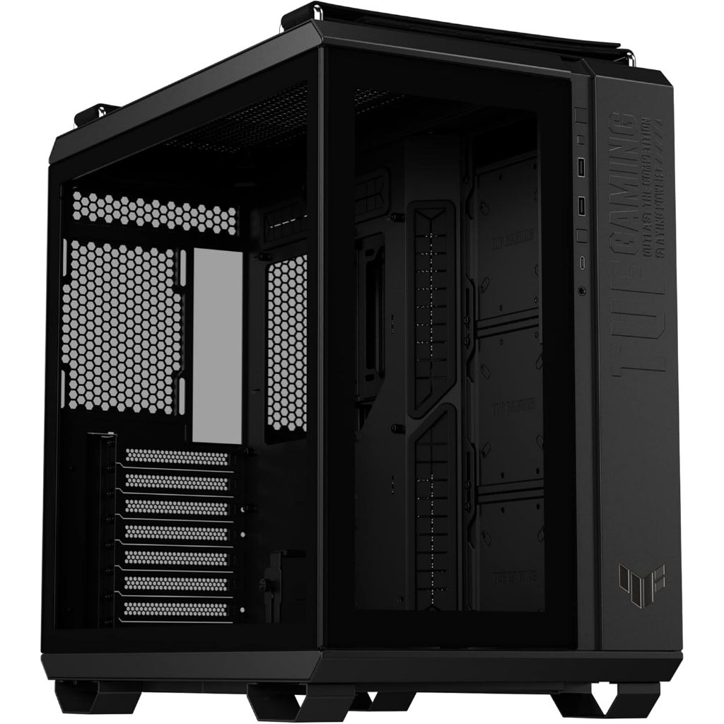 CASE (เคส) ASUS TUF GAMING GT502 (BLACK) (ATX) -ของแท้ 2 ปี