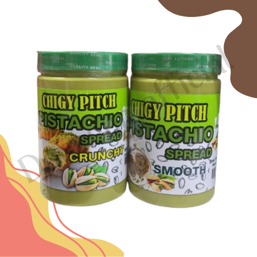 (ฉลากใหม่) Chigy Pitch Pistachio spread 500g สินค้านำเข้าจากมาเลเซีย