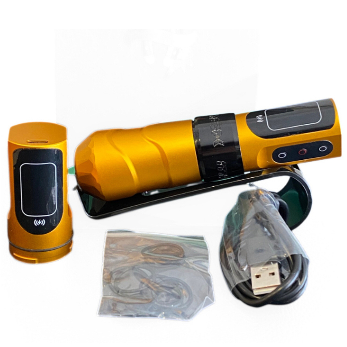 Wireless Pen FK Fluk Max เครื่องฮอคเพนไร้สาย รุ่น  FK Fluk Wireless Pen  ใช้สำหรับสักผิวกายทั่วไป