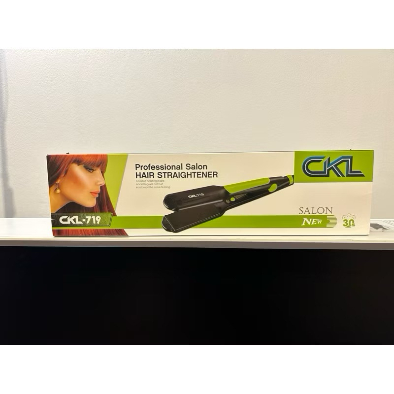 เครื่องหนีบผมCKL-719 หนีบผมCKL719 เครื่องรีดผมตรง อุปกรณ์จัดแต่งทรงผม ปรับอุณหภูมิได้