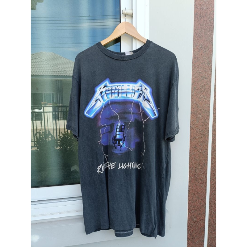 เสื้อวงมือสอง เสื้อวง Metallica Size XL มือ2