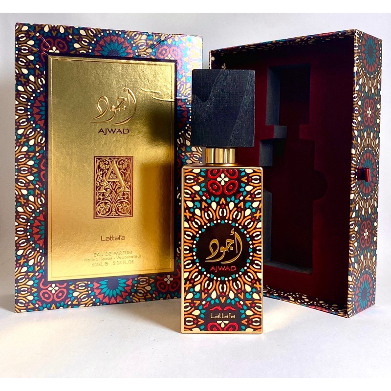 น้ำหอมAjwad Lattafa ของแท้100% 60ml