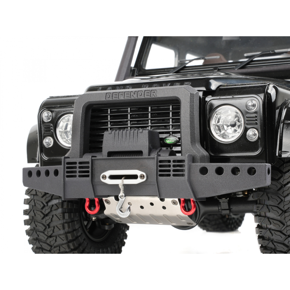 Boom Racing B3D™ Squared Front Bumper with Replica Winch for BRX02 for BRX02 BRX02104