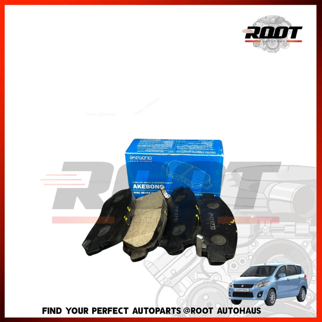 AKEBONO ผ้าดิสเบรคหน้า SUZUKI ERTIGA ปี 12 ขึ้นไป เบอร์ AN-574WKI