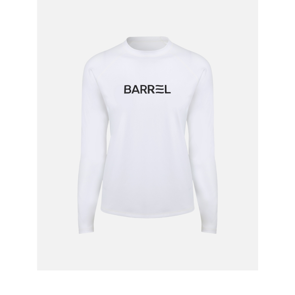 BARREL WOMEN ESSENTIAL RELAX FIT RASHGUARD - เสื้อรัชการ์ด เสื้อว่ายน้ำแขนยาว-3WT002W_U3WTXX