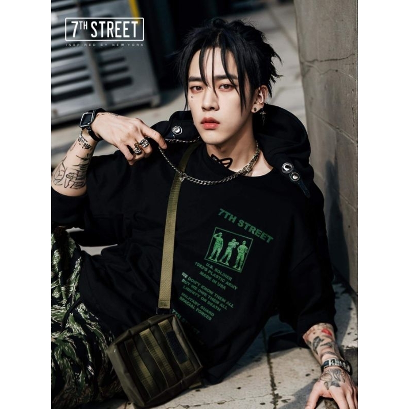 7th Street ( เซเว่นสตรีท ) เสื้อยืดแบบโอเวอไซส์ (Oversize) รุ่น OC-TOY002 เสื้อยอดนิยม