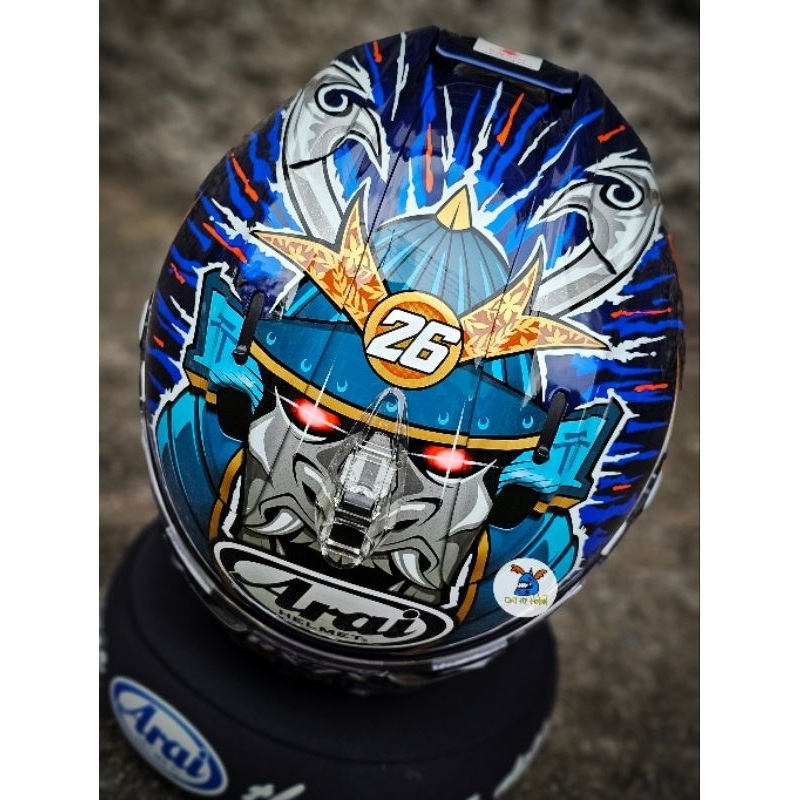 หมวกกันน็อคเต็มใบ Arai Rx7x Pedroasa Shogun ของแท้ Japan 100%