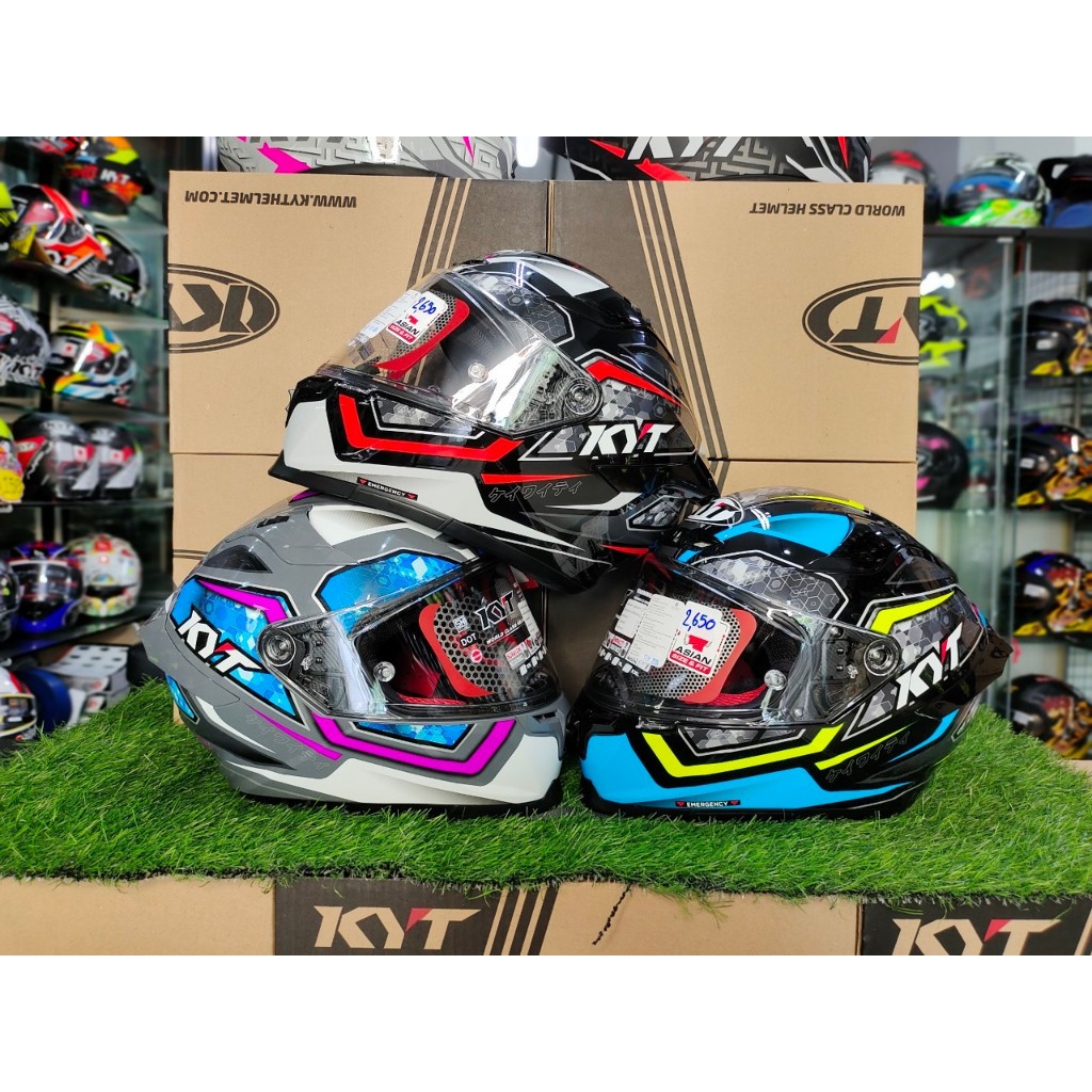 หมวกกันน็อค KYT HELMETS รุ่น STRIKER ลาย