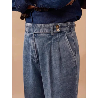 [MALLAGO MEN] JEANS ยีนส์ฟอก 22ออนซ์ สไตล์วินเทจ มีตารางไซซ์และวิธีสั่งหากไม่แน่ใจสั่งอย่างไรแนะนำทักเข้ามาก่อนค่ะ