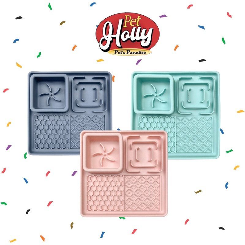 LICK MAT รุ่น SNACK  ใส่ขนมอาหารและน้ำได้🌼