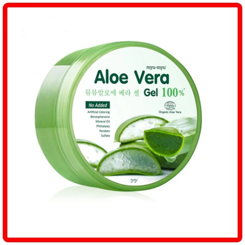 (เเท้100%)Myu-Myu Aloe Vera Gel 300 G.