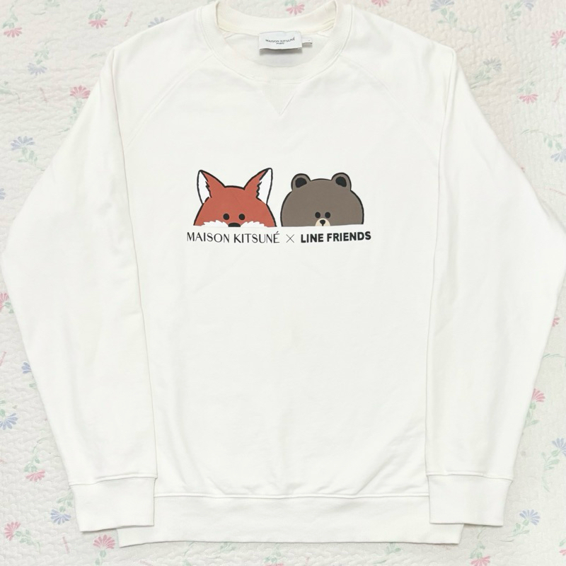(Rare) Maison Kitsune x Line Friends Sweater