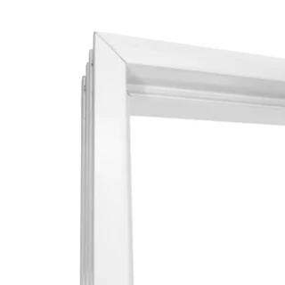 ประตูพร้อมวงกบ uPVC Eco-door รุ่น 15light ขนาด 80 x 200 ซม. แบบเจาะลูกบิด สำหรับภายในและภายนอก | กันแดด 100% กันน้ำ กันป