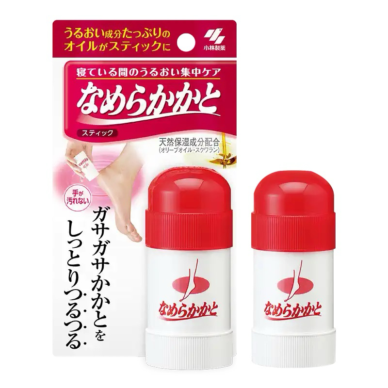 🎌⚡️แท้/หิ้วเอง สติ๊กทาส้นเท้าแตก⚡️🎌 Kobayashi NAMERAKA KAKATO Moisturizing Heel Care Stick 30g.