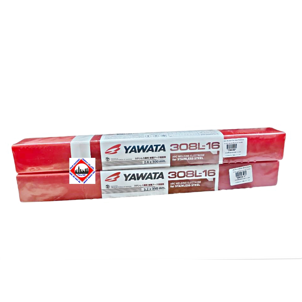 ลวดเชื่อมสเตนเลส YAWATA รุ่น 308L ขนาด 2.6 มม./3.2 มม น้ำหนัก 1 กก.