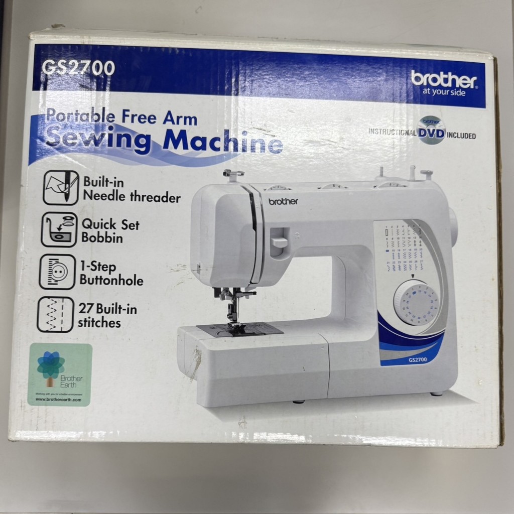 [ สินค้าตัวโชว์ ราคาพิเศษ] Brother GS2700 Sewing Machine - แกะกล่อง ยังไม่ได้ใช้งาน
