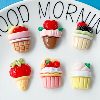 เรซิ่นขนมหวานจิ๋ว 3D (เรซิ่นเปล่า ไม่แถมตัวติด) อุปกรณ์ตกแต่ง งาน DIY แต่งเคสโทรศัพท์ งานฝีมืออื่นๆ ส่งจากไทย C036