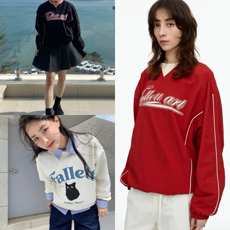 FL01_เสื้อ Fallett Sweatshirt ((สินค้าพร้อมส่ง))
