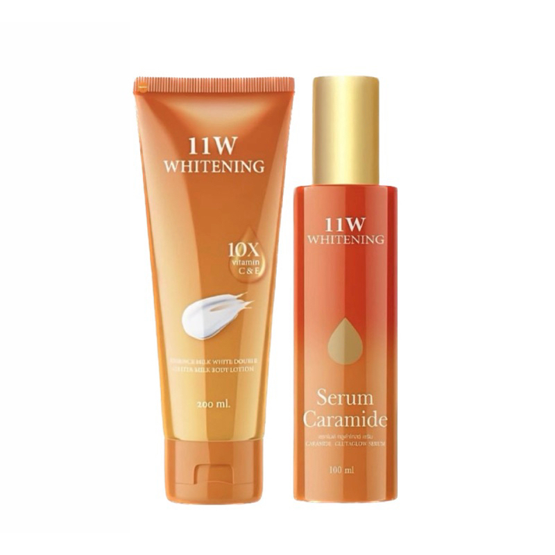 11W Whitening (มี 2 ตัวเลือก) โลชั่นน้ำตบผิวขาว