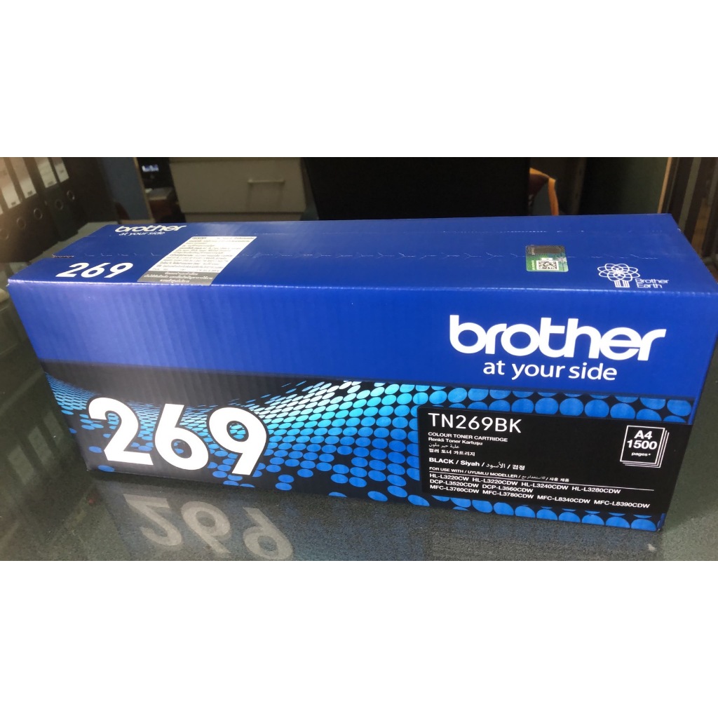 BROTHER TN-269 BK For  HL-L3220CW /  HL-L3240CDW / HL-L3280CDW / DCP-L3520CDW / DCP-L3560CDW / MFC-L